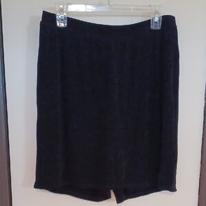 Chico's Travelers Black Skort